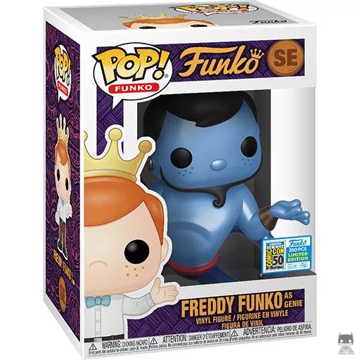 Freddy Funko as the Genie Funko Pop! figure (Freddy Funko)
