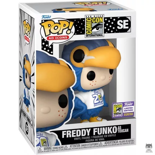 Freddy Funko as Toucan Funko Pop! figure (Pop! Vinyl)