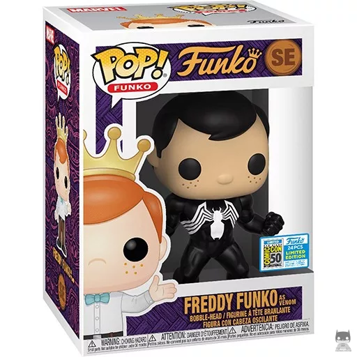 Freddy Funko as Venom Funko Pop! figure (Freddy Funko)