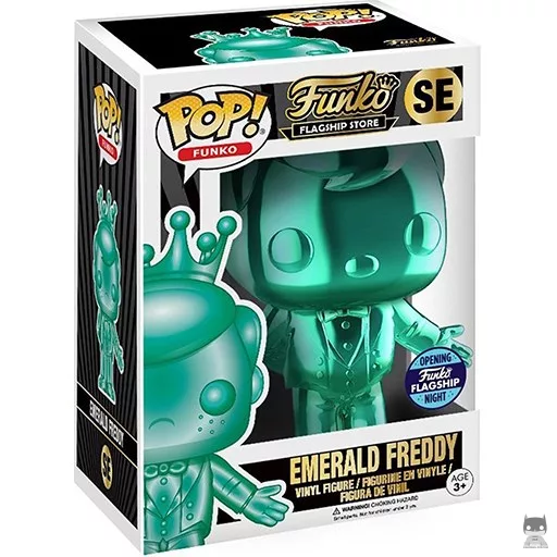 Freddy Funko in Tuxedo (Green) Funko Pop! figure (Funko Flagship Night)