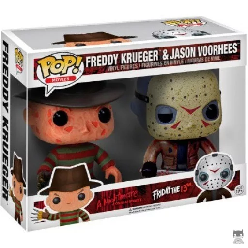 Freddy Krueger & Jason Voorhees Funko Pop! figure (Friday the 13th)