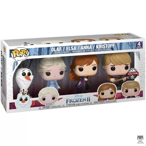 Olaf, Elsa, Anna & Kristoff Funko Pop! figure (Frozen II)