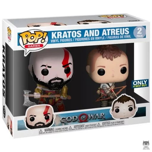 Kratos & Atreus Funko Pop! figure (Best Buy)