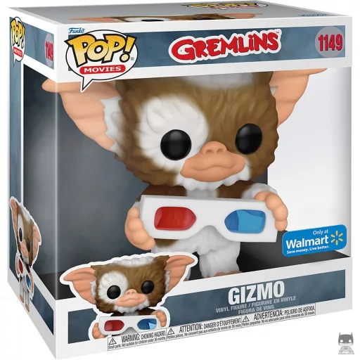 Gizmo with 3D glasses (Supersized) Funko Pop! figure (Walmart)