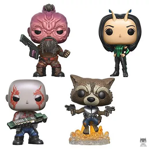 Drax, Rocket, Taserface & Mantis Funko Pop! figure (Costco)
