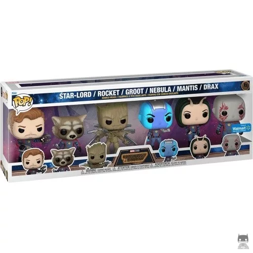 Star-Lord, Rocket, Groot, Nebula, Mantis & Drax Funko Pop! figure (Pop! Vinyl)