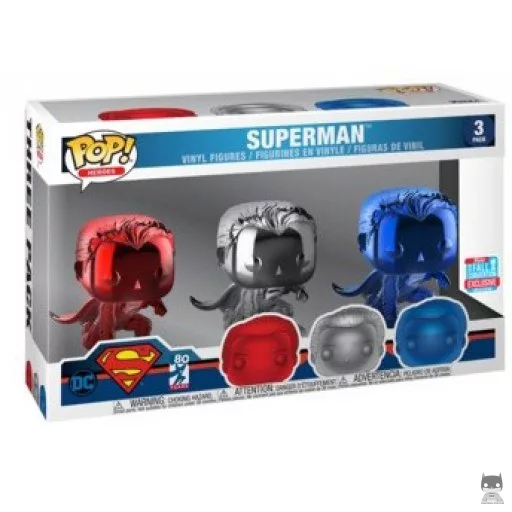 Superman (Chrome) Funko Pop! figure (Justice League (Movie))