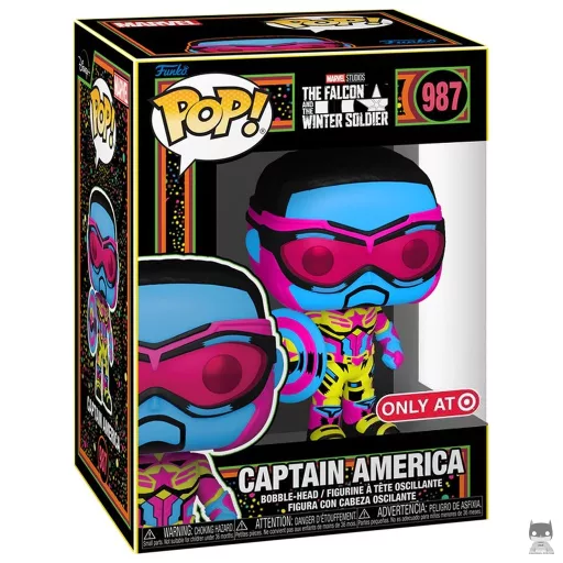 Captain America (Blacklight) Funko Pop! figure (Marvel Comics)