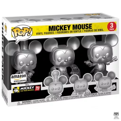 Mickey Mouse (Silver) Funko Pop! figure (Amazon)