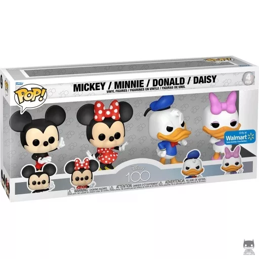 Mickey Mouse, Minnie Mouse, Donald Duck & Daisy Duck Funko Pop! figure (Mickey Mouse & Friends)