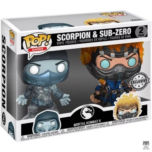 Scorpion & Sub-zero Funko Pop! figure (GameStop)