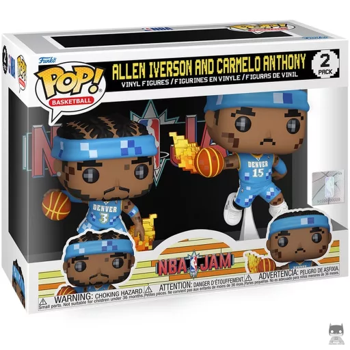 Allen Iverson & Carmelo Anthony (NBA Jam) Funko Pop! figure (NBA)