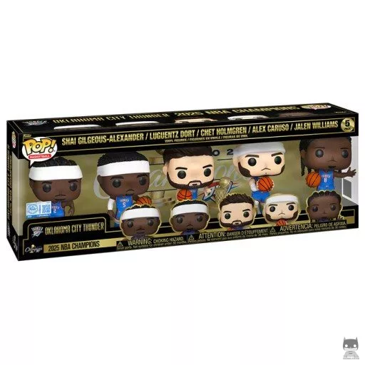 Oklahoma City Champions 2025 Funko Pop! figure (NBA)