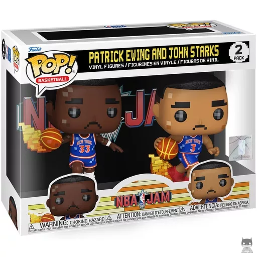 Patrick Ewing & John Starks (NBA Jam) Funko Pop! figure (NBA)