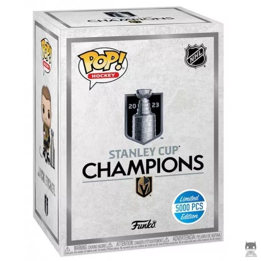 Jack Eichel with Stanley Cup Champions 2023 Funko Pop! figure (Pop! Vinyl)