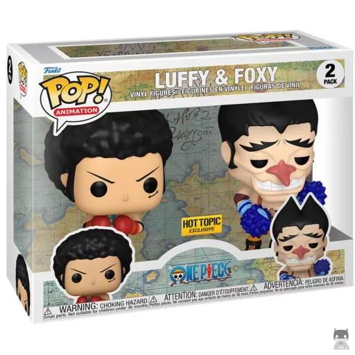 Luffy & Foxy Funko Pop! figure (One Piece)