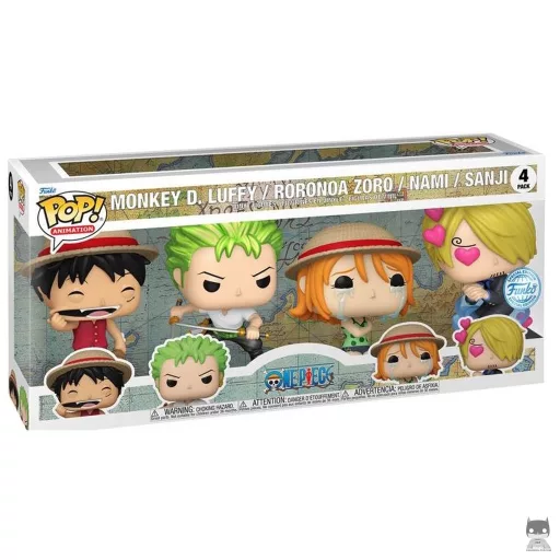 Luffy, Zoro, Nami & Sanji Funko Pop! figure (One Piece)