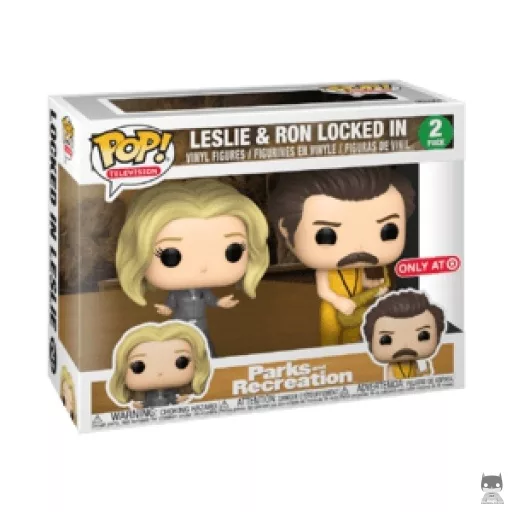 Leslie & Ron Locked In Funko Pop! figure (Target)