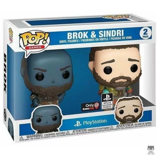 Brok & Sindri Funko Pop! figure (GameStop)