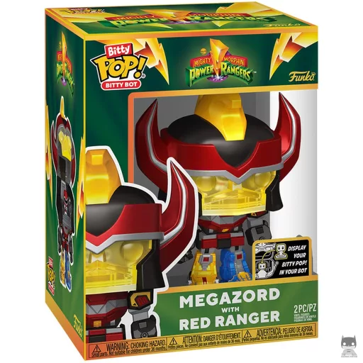 Megazord with Red Ranger Funko Pop! figure (Power Rangers)