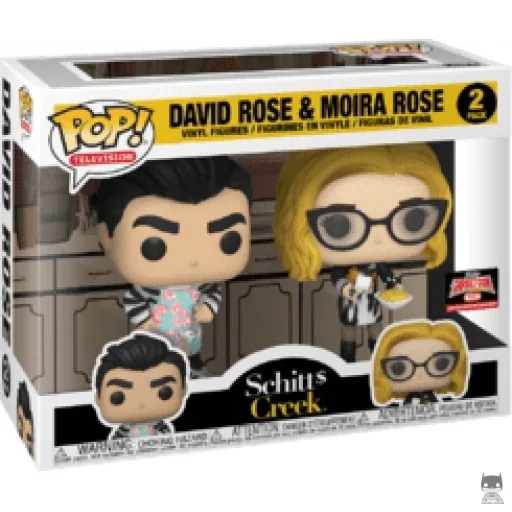 David Rose & Moira Rose Funko Pop! figure (Schitt's Creek)