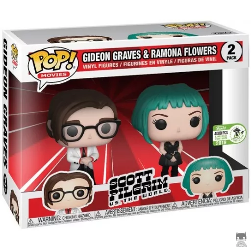 Gideon Graves & Ramona Flowers Funko Pop! figure (Scott Pilgrim)