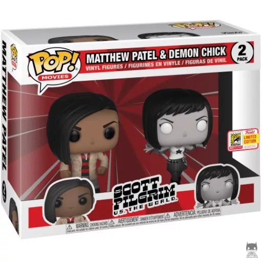 Matthew Patel & Demon Chick Funko Pop! figure (Scott Pilgrim)