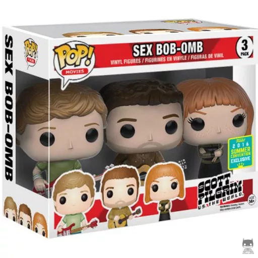 Sex Bob-Omb : Scott, Stephen & Kim Funko Pop! figure (Scott Pilgrim)