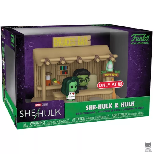 She-Hulk & Hulk - Bruce's Bar Funko Pop! figure (She-Hulk: Attorney at Law)