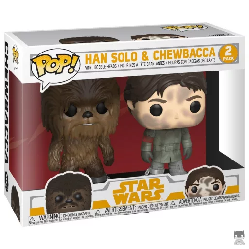 Han Solo & Chewbacca Funko Pop! figure (Solo: A Star Wars Story)