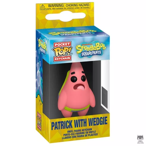 Patrick with Wedgie Funko Pop! figure (Pop! Keychain)