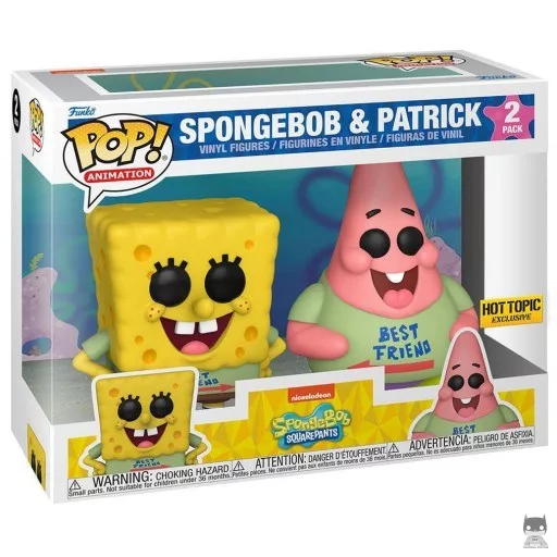SpongeBob & Patrick (Best Friends) Funko Pop! figure (Pop! Vinyl)