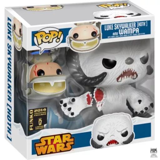 Luke Skywalker on Hoth & Wampa Funko Pop! figure (Star Wars: Episode I, The Phantom Menace)