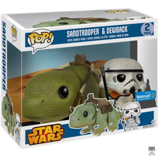 Sandtrooper & Dewback Funko Pop! figure (Walmart)