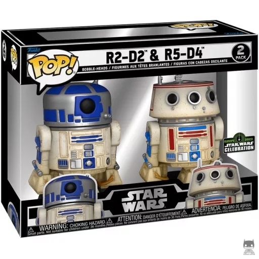 R2D2 & R5D4 Funko Pop! figure (Pop! Vinyl)