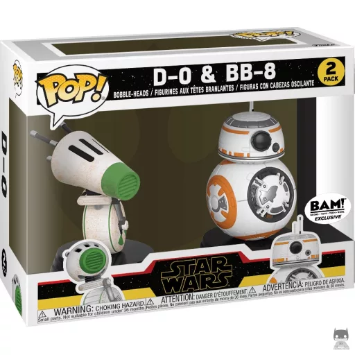 D-0 & BB-8 Funko Pop! figure (BAM!)