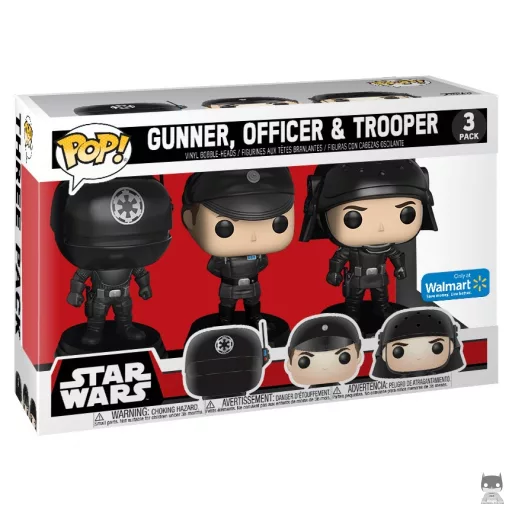 Gunner, Officer & Trooper Funko Pop! figure (Walmart)