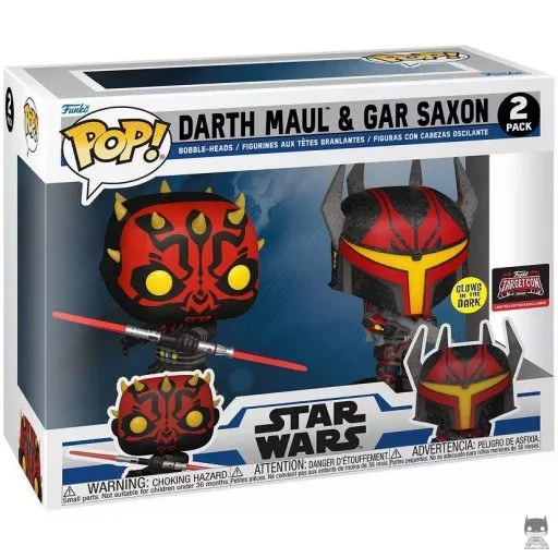 Darth Maul & Gar Saxon Funko Pop! figure (Star Wars: The Clone Wars)