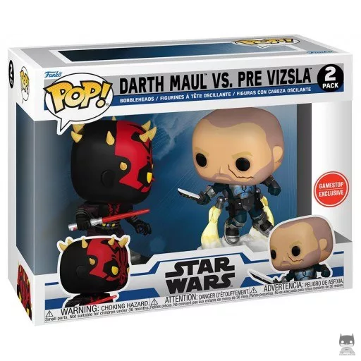 Darth Maul vs Pre Vizsla Funko Pop! figure (Star Wars: The Clone Wars)