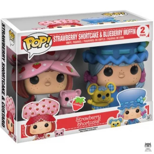 Strawberry Shortcake & Blueberry Muffin (Scented) Funko Pop! figure (Barnes & Noble)
