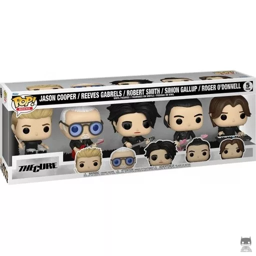 Jason Cooper, Reeves Gabrels, Robert Smith, Simon Gallup & Roger O'Donnell Funko Pop! figure (The Cure)