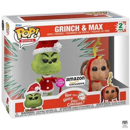 Grinch & Max (Flocked) Funko Pop! figure (The Grinch)