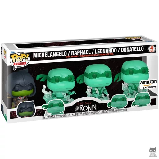 Michelangelo, Raphael, Leonardo & Donatello Funko Pop! figure (The Last Ronin)