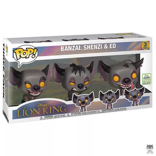 Hyenas Banzai Shenzi & Ed Funko Pop! figure (The Lion King)