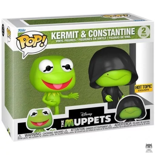 Kermit & Constantine Funko Pop! figure (Hot Topic)