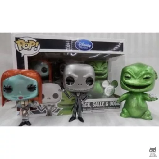 Jack, Sally & Oogie (Metallic) Funko Pop! figure (The Nightmare Before Christmas)
