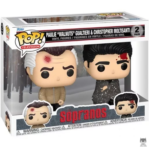 Paulie "Walnuts" Gualtieri & Christopher Moltisanti Funko Pop! figure (The Sopranos)