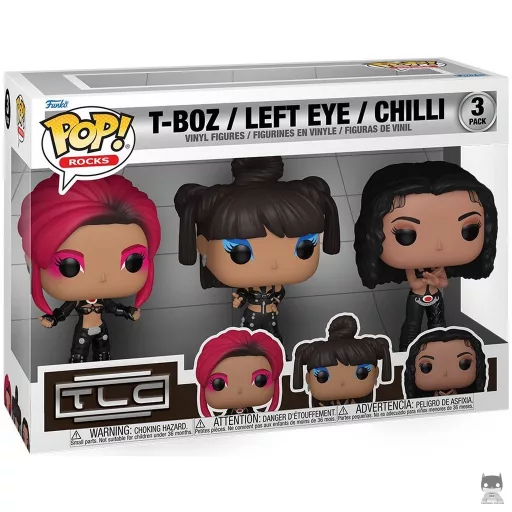 T-Boz / Left Eye / Chilli (Multipack) Funko Pop! figure (TLC)