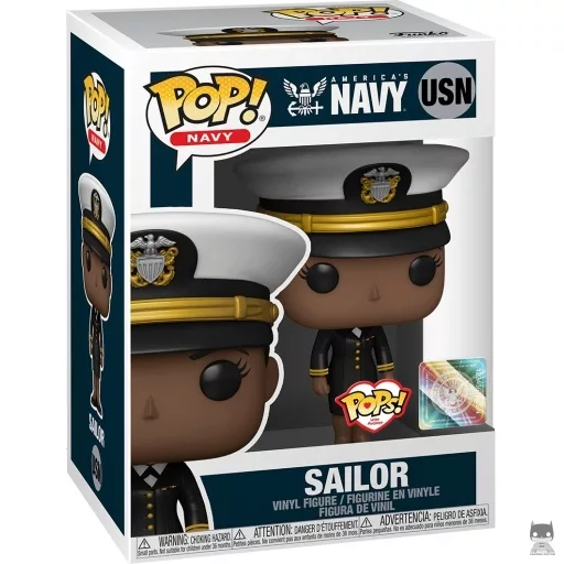 America's Navy Sailor Ceremony Outfit Female (African American) Funko Pop! figure (U.S. Army)