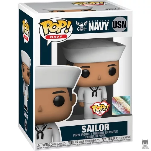 America's Navy Sailor Ceremony Outfit Male (Hispanic) Funko Pop! figure (U.S. Army)